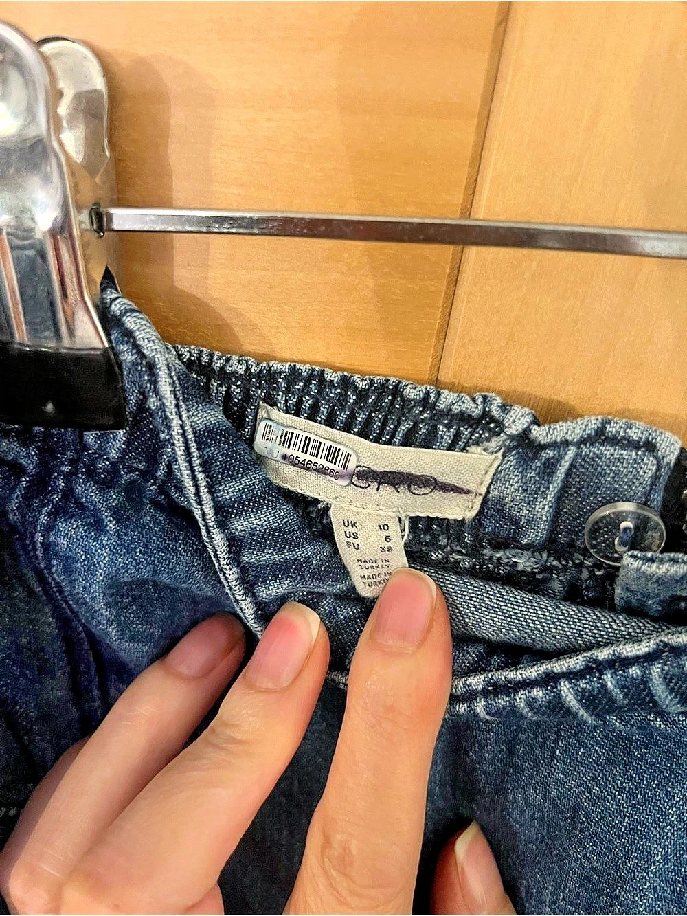Pilcro Denim Wide Leg Jumpsuit in Blue - Picture 5 of 5